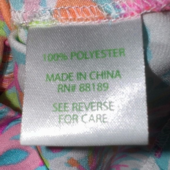 Lilly Pulitzer Fanning Romper Jam Out Print (No Belt) size Small - Picture 13 of 13